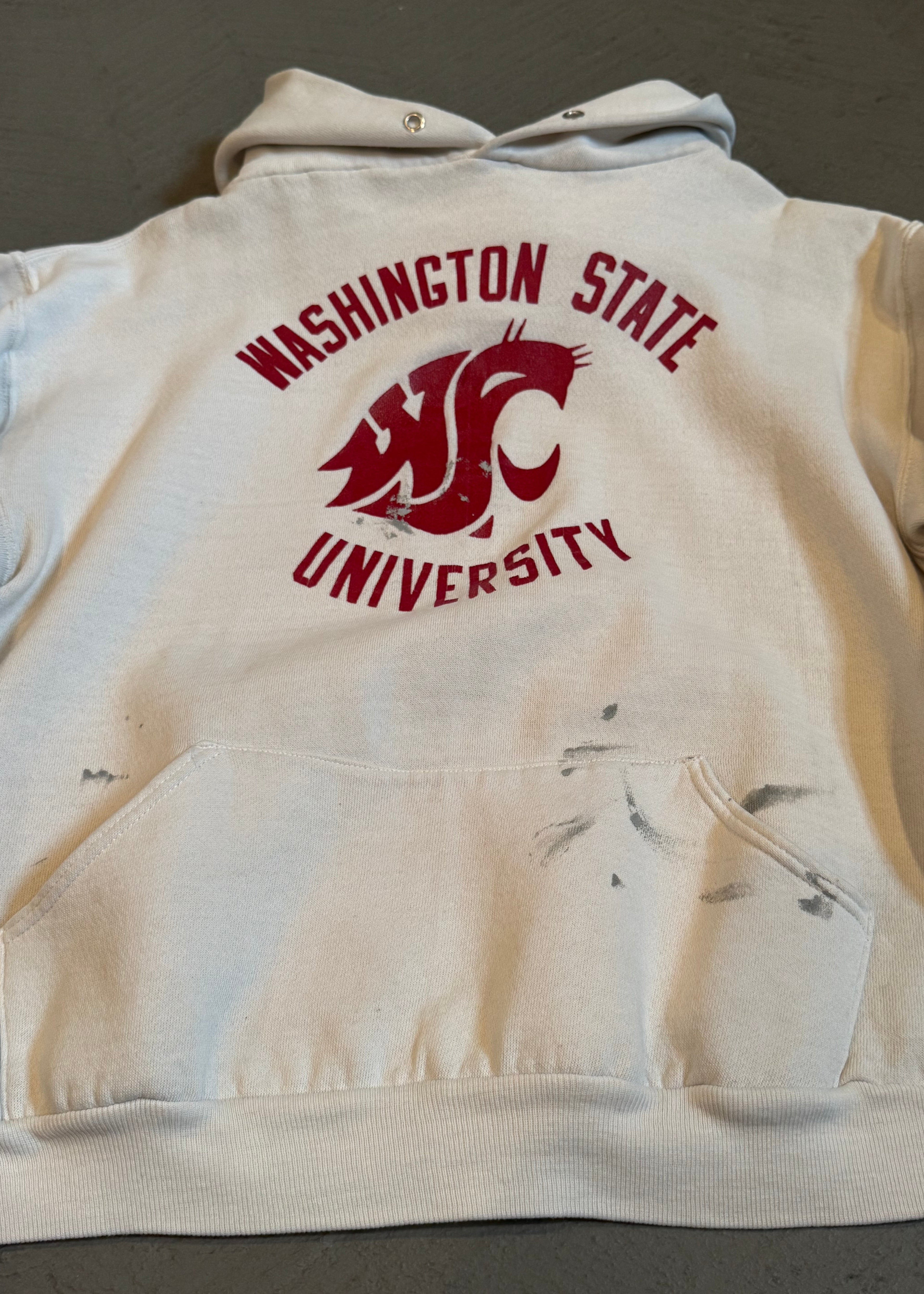 1970s Distressed Washington State Hoodie