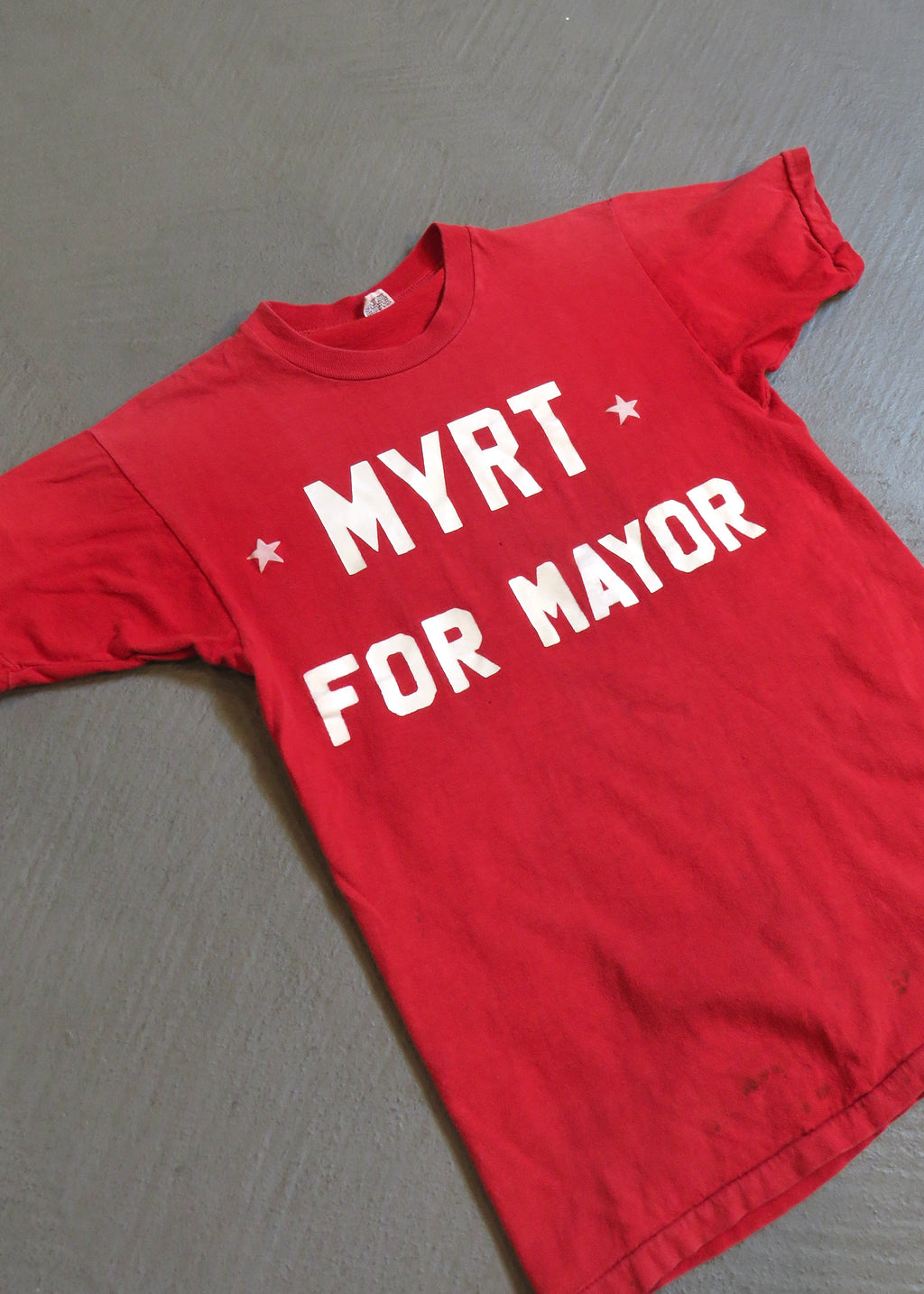 1970s Myrt for Mayor T-Shirt