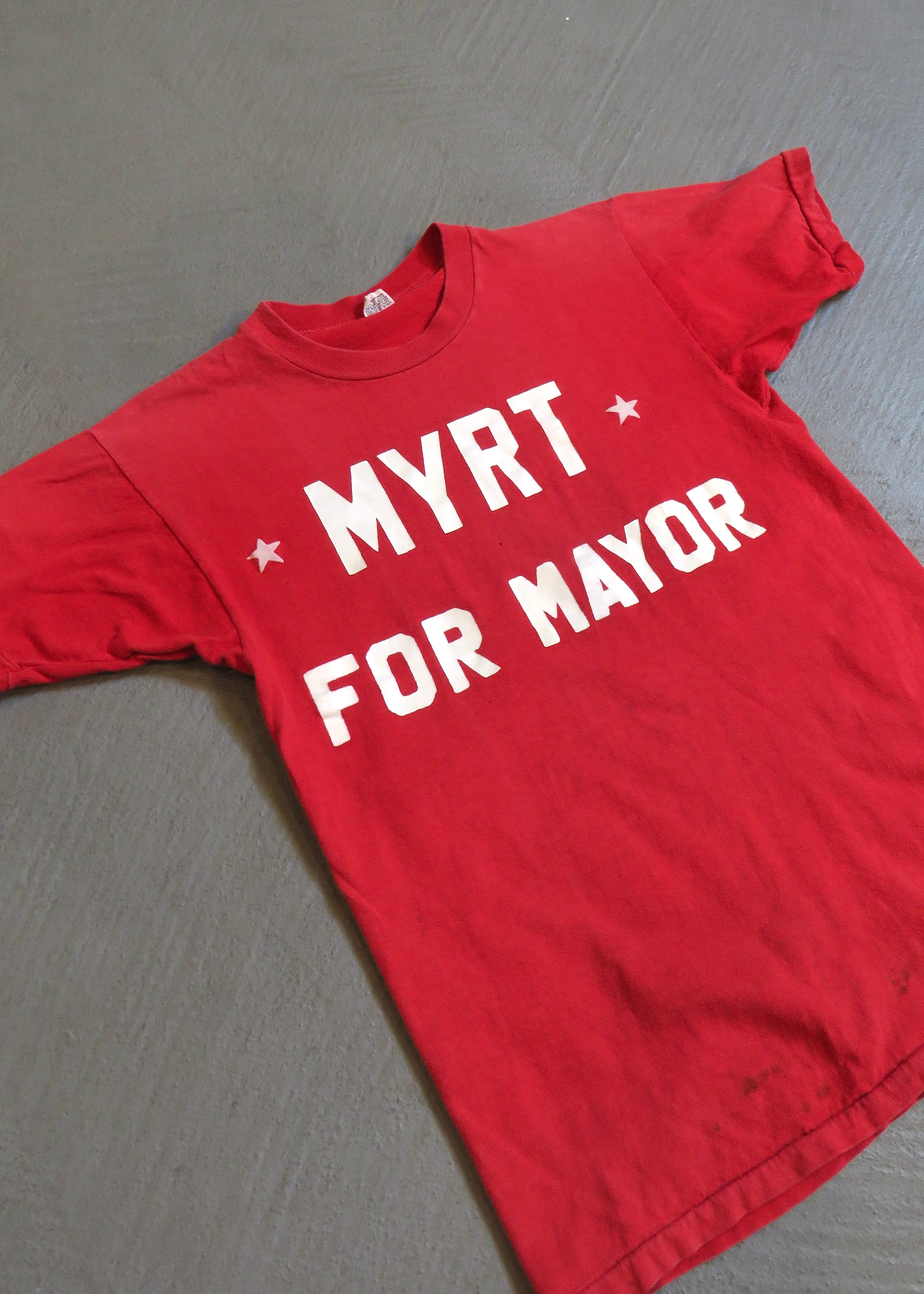 1970s Myrt for Mayor T-Shirt