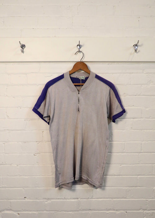 1950s Felt Letter Applique Cycling Jersey
