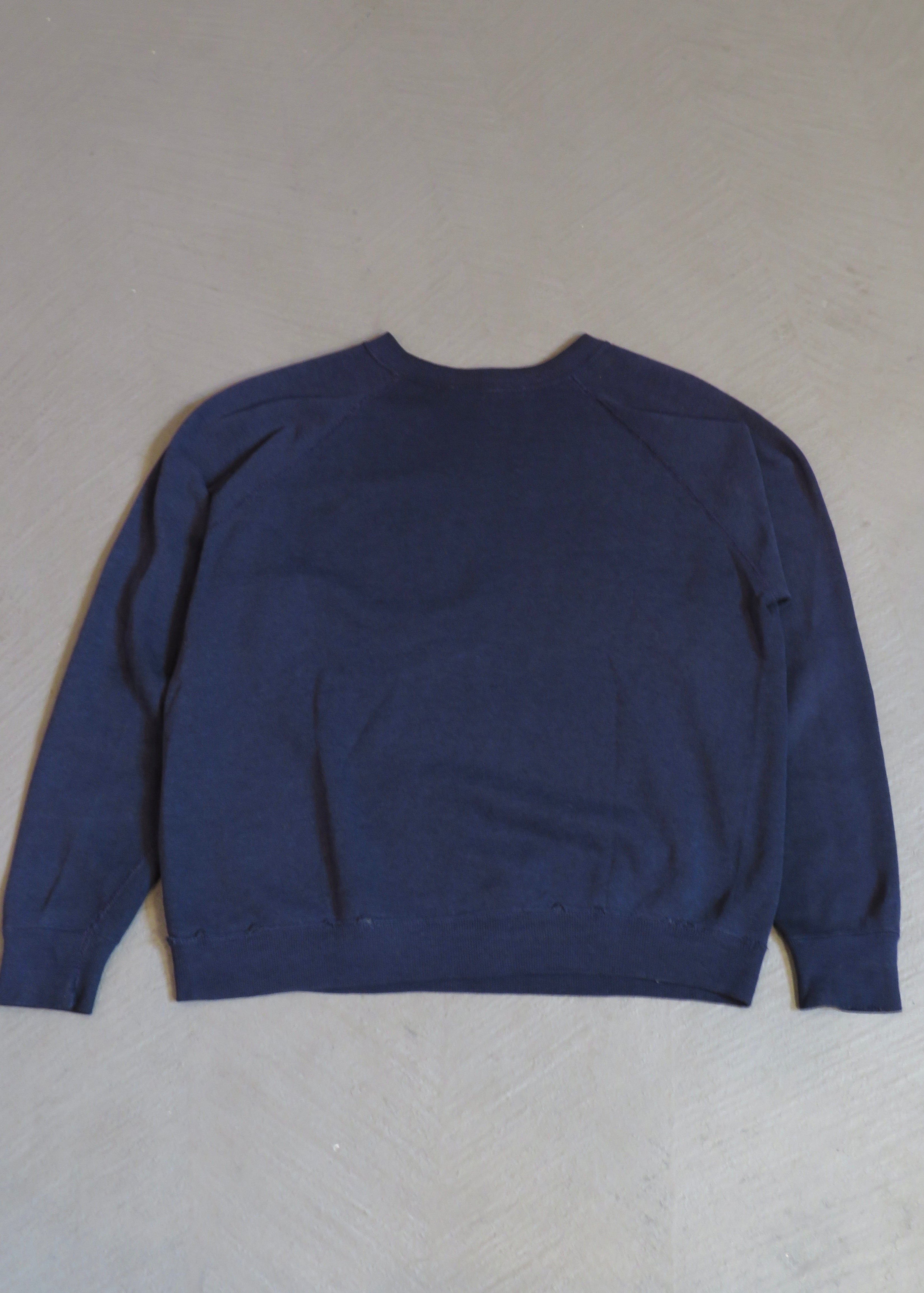 1980s Montana State Bobcats Felt Logo Sweatshirt