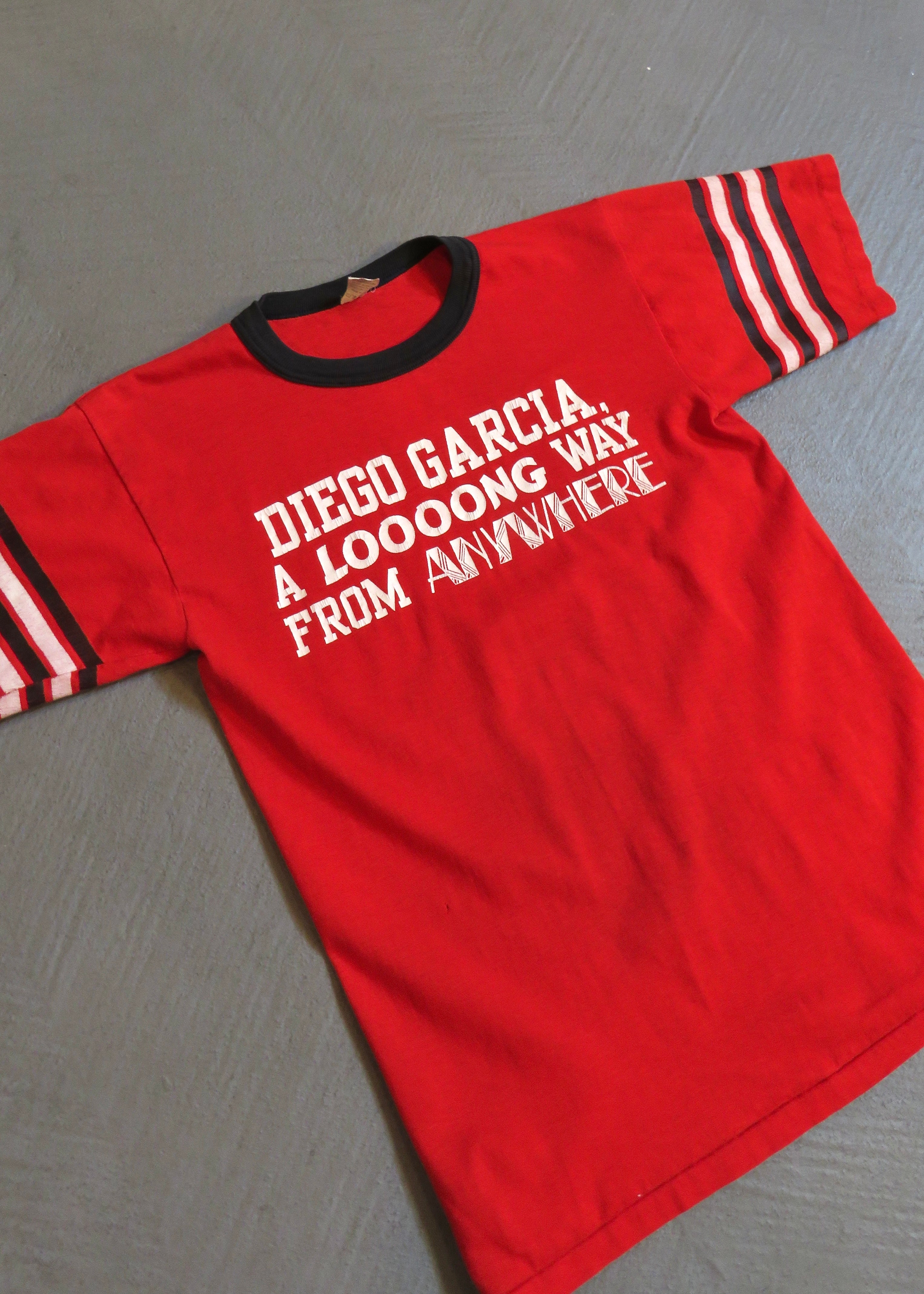 1980s Diego Garcia Ringer T-Shirt