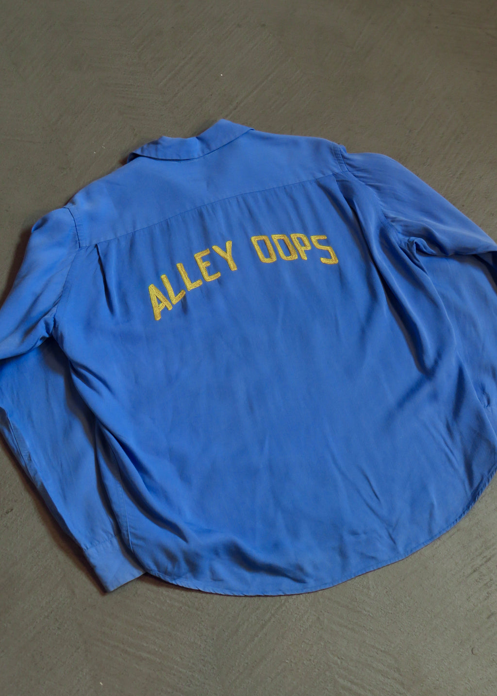 1950s Alley Oops Bowling Shirt | L