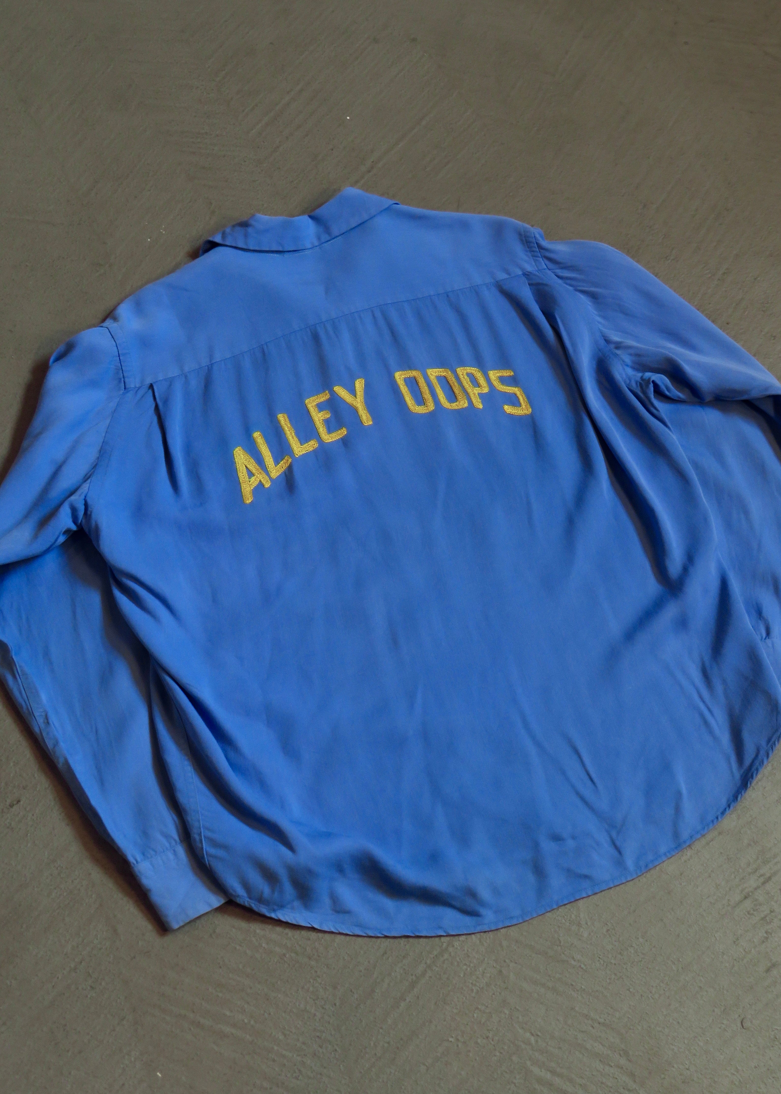 1950s Alley Oops Bowling Shirt | L