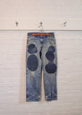1980s Wrangler Circle Repaired Jeans