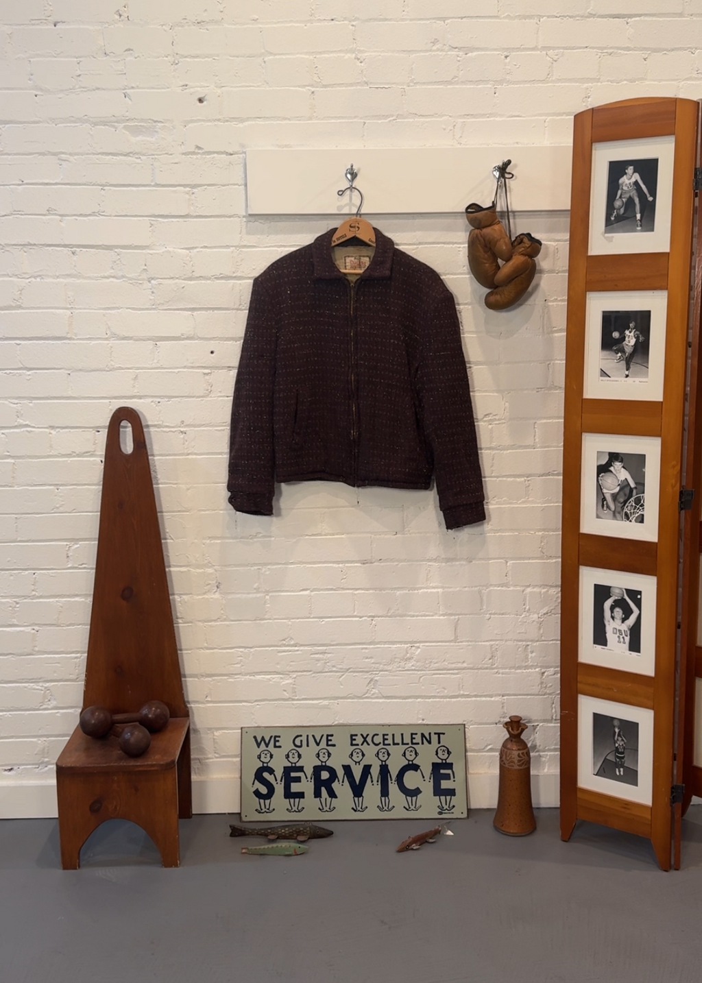 1950s Wool Tweed Cropped Ricky Jacket