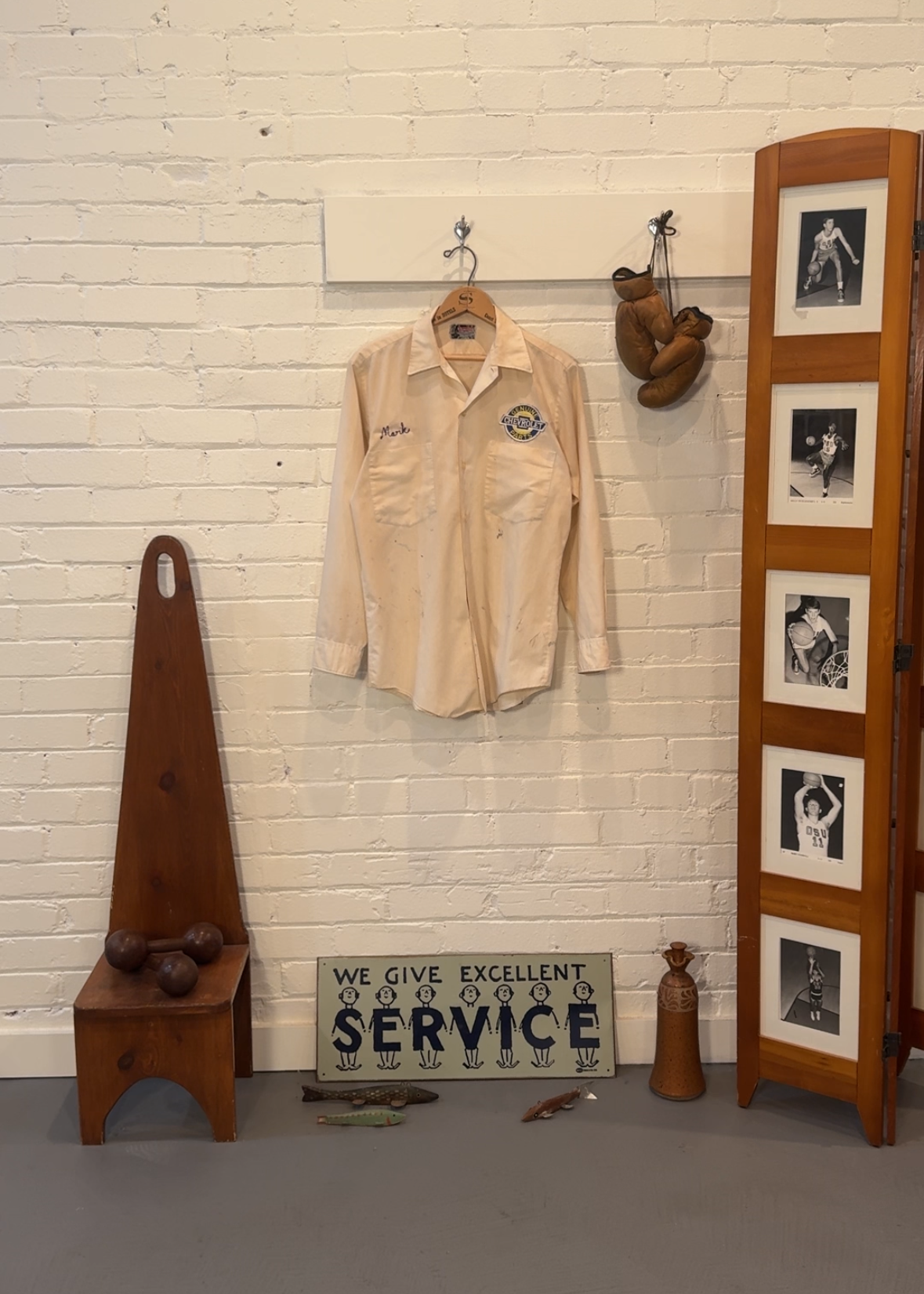 1960s Distressed Chevy Work Shirt