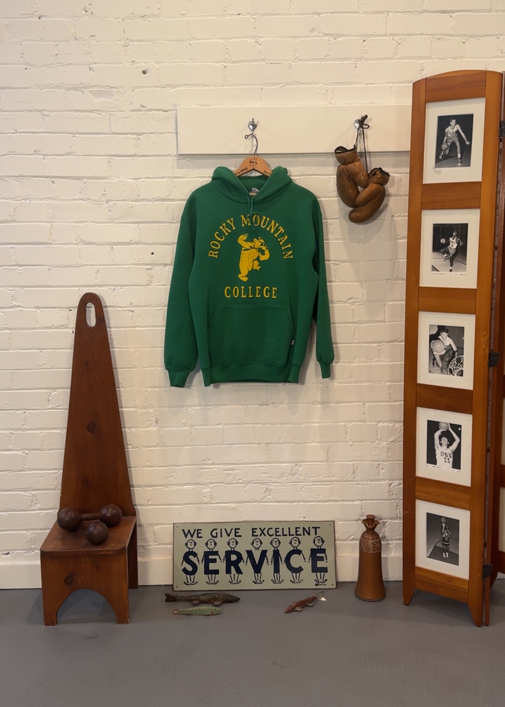 1980s Rocky Mountain College Hoodie