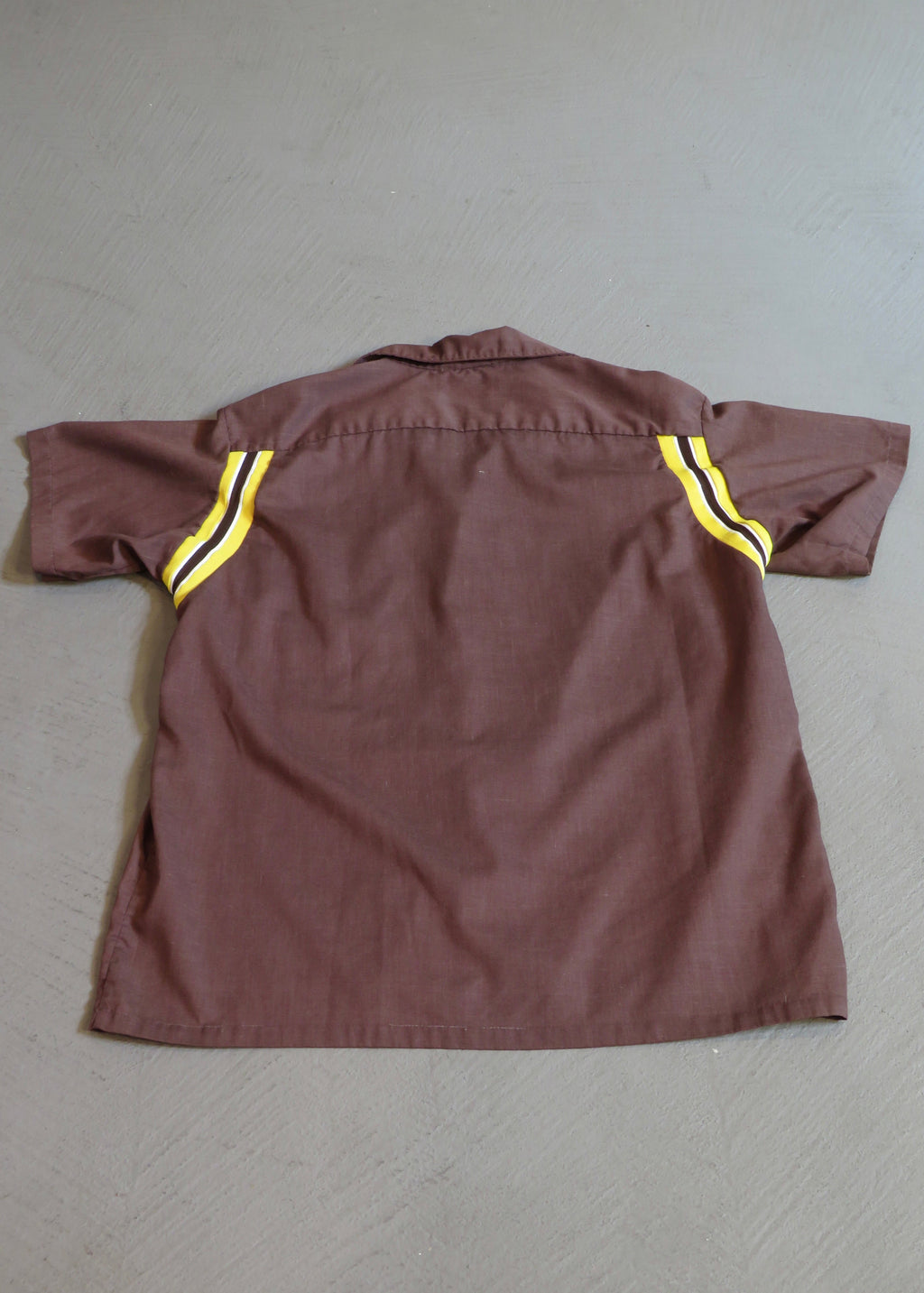 1970s Brown Bowling Shirt
